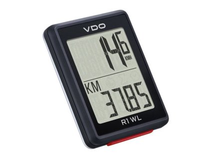 VDO R1 WR cyklopočítač, 5 funkcií