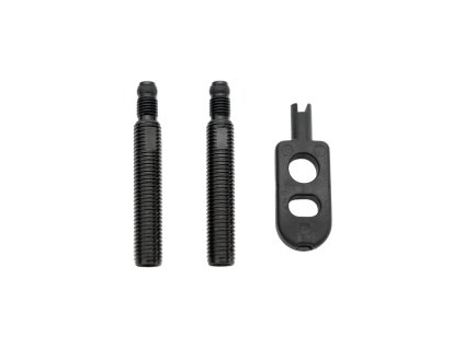 VORTEX nadstavce pre galuskové ventily STRETCH, 30 mm, čierne