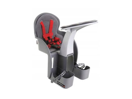 WeeRide SAFEFRONT Classic detská cyklosedačka - Šedá