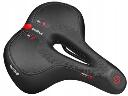 Wittkop Medicus Pro City 6.3 sedlo, čierne