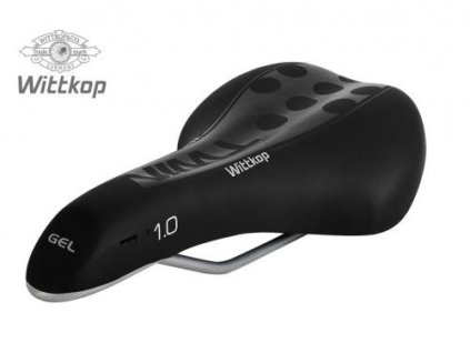 Wittkop TWIN 1.0 Gel trekking sedlo, čierne