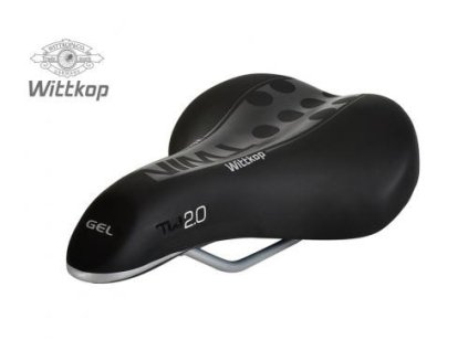 Wittkop TWIN 2.0 Gel Lady sedlo, čierne