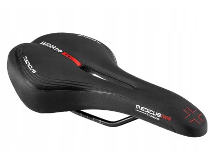 Wittkop TWIN MEDICUS 4.0 Gel Race sedlo, čierne