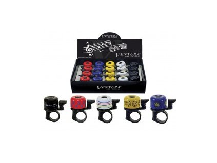 Zvonček mini s detským motívom, oceľ