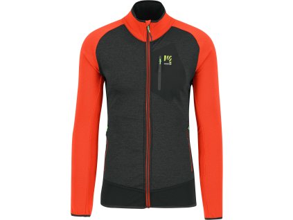 Karpos ODLE flíska Black Sand/Spicy Orange