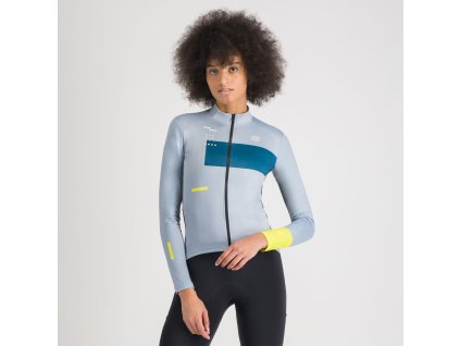 Sportful BREAKOUT SUPERGIARA THERMAL dámsky dres ice gray teal blu black cedar