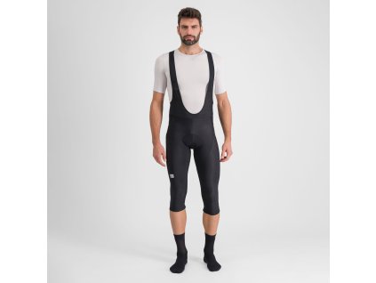 Sportful NEO 3/4 nohavice s trakmi čierne