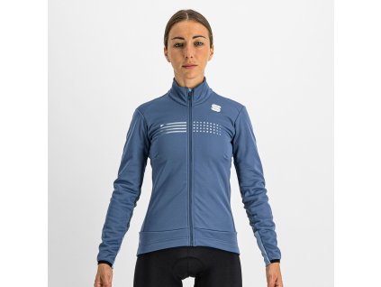Sportful TEMPO cyklistická bunda, dámska, modrá