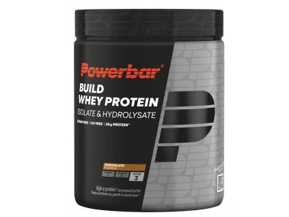 PowerBar Build Whey Protein Isolate & Hydrolysate prášok, čokoláda