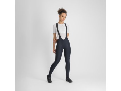 Sportful SHIFT dámske nohavice, s trakmi, čierne