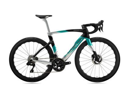Pinarello Dogma F Ultegra Di2 Most UltraFast Carbon Nebula bicykel, Green Silver