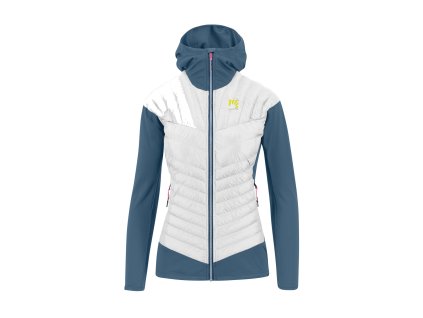 Karpos SASS DE MURA dámska bunda, bright white/windw.blue