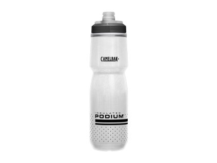 Camelbak Podium Chill fľaša, 0,71 L, bielo-čierna
