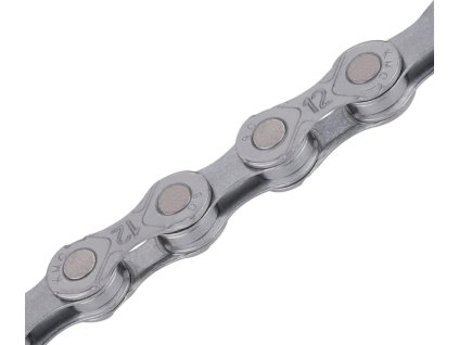 KMC e12 Turbo EPT reťaz na elektrobicykel, 12-sp., 128čl, strieborná