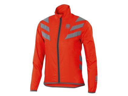 Sportful reflexná bunda, červená