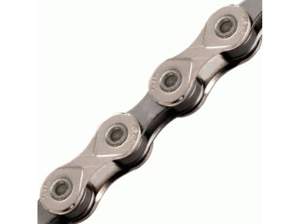 KMC Reťaz X 10 strieborno-čierna 114 článkov, box