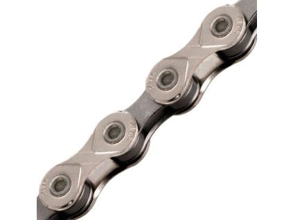 KMC Reťaz X 11 strieborno-čierna, 114 článkov, v sáčku