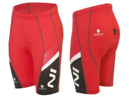 Nalini Lady Kochia cyklistické nohavice, červené
