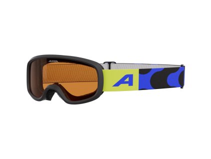 Alpina CARVY 3.0 lyžiarske okuliare, čierna matná