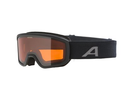 Alpina Scarabeo JR lyžiarske okuliare, čierna matná