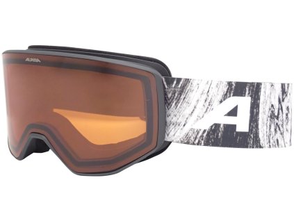 Alpina Venet lyžiarske okuliare, čierna-glacier matná