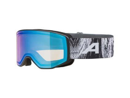 Alpina Venet Q-LITE lyžiarske okuliare, čierna-glacier matná, modrá