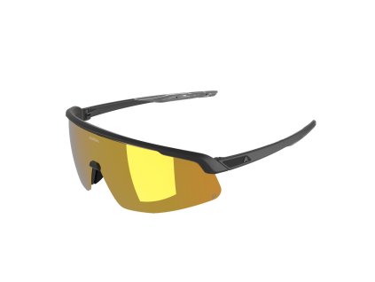 Alpina Turbo PRO Q okuliare, čierna matná, zlaté sklo