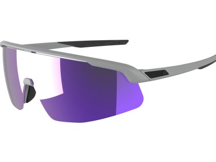 Alpina Turbo PRO Q S okuliare, dymovo-šedá matná, ružové sklo