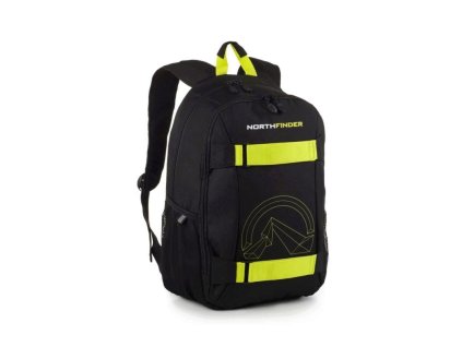 NorthFinder Winktor BP-101030R batoh, čierna s fluo