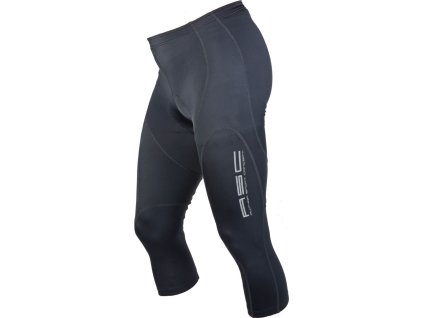 Author Sport 3/4 cyklistické nohavice, čierne