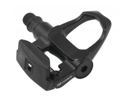 FORCE pedále nášľapné, cestné so zarážkami, čierne