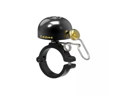 LEZYNE CLASSIC - Hard Mount zvonček, čierny