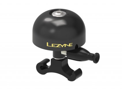 LEZYNE Zvonček CLASSIC mosadzný čierny, M