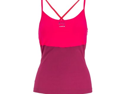 Karpos Easyfrizz Dámsky Top tmavoružový/ružový