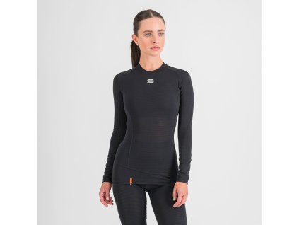 Sportful TD MID dámske tričko s dlhým rukávom čierne