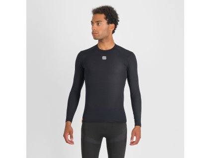 Sportful TD MID tričko s dlhým rukávom čierne