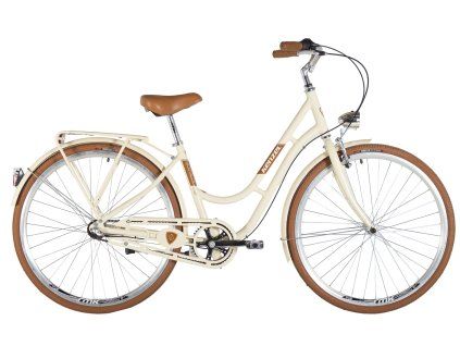 Kenzel NOSTALGIC Classic 26 bicykel, 3spd, biela:hnedá