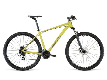 DEMA ENERGY 3 29 bicykel, mustard limetková -tmavo šedá