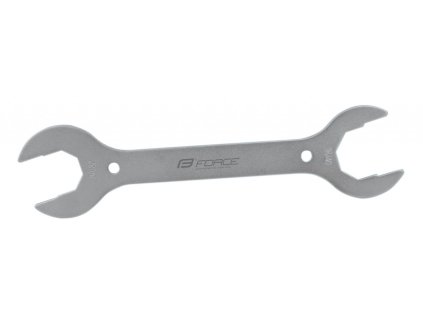 FORCE kľúč plochý 30-32 / 36-40 30-32 / 36-40, strieborný
