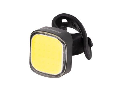 FORCE svetlo predné COB 2.0 75LM USB, čierne