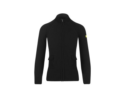 Karpos Ermellino Full Zip Dámsky Sveter Black (Veľkosť S)