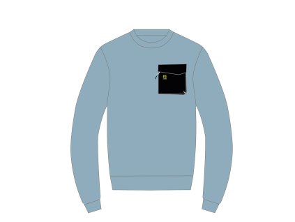 Karpos Mesdi Dámska Crewneck Flíska Forget/Black (Veľkosť XS)