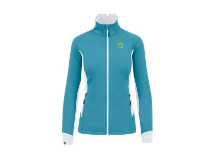 Karpos PIZZOCCO EVO dámska FULL-ZIP flíska delphinium/skywriting (Veľkosť S)
