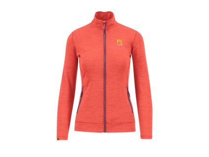 Karpos POMEDES dámska flíska Hot Coral (Veľkosť S)