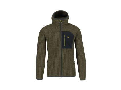 Karpos Rocchetta Evo Hoodie Flíska Deep Depths/Woodl.Gray (Veľkosť L)