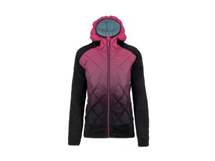 Karpos Smart Dámska Marmarole Bunda Black/Purple (Veľkosť XS)