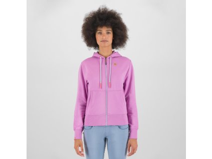 Karpos VOLPE dámska FULL ZIP mikina s kapucňou bloom (Veľkosť S)