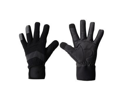 Force rukavice WARMER, čierne (Varianta S)