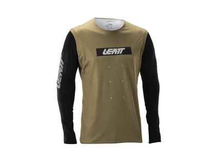LEATT MTB Gravity 8.0 dres, Race hnedá