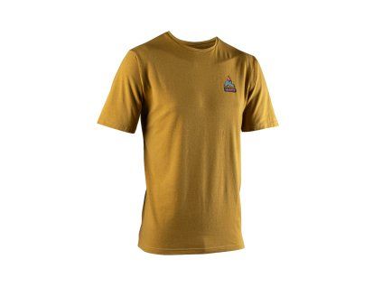 LEATT tričko Core  , Brass Brown (Varianta S / US38 / EU48)